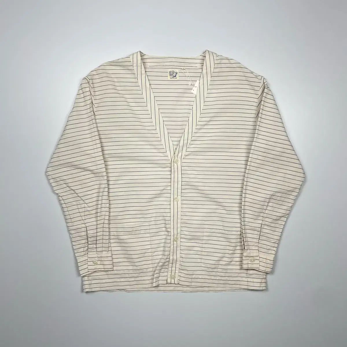 (100) オアスロウ コットン カラーレス ジャケット