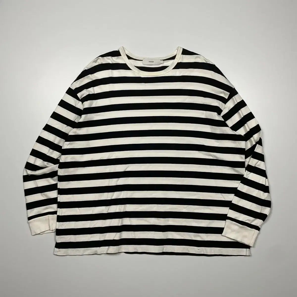 105) Graphpaper(グラフペーパー) ボーダー ロングスリーブ