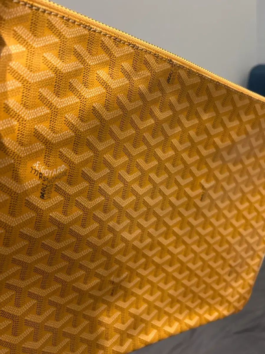 Masion Goyard クラッチバッグ イェロー