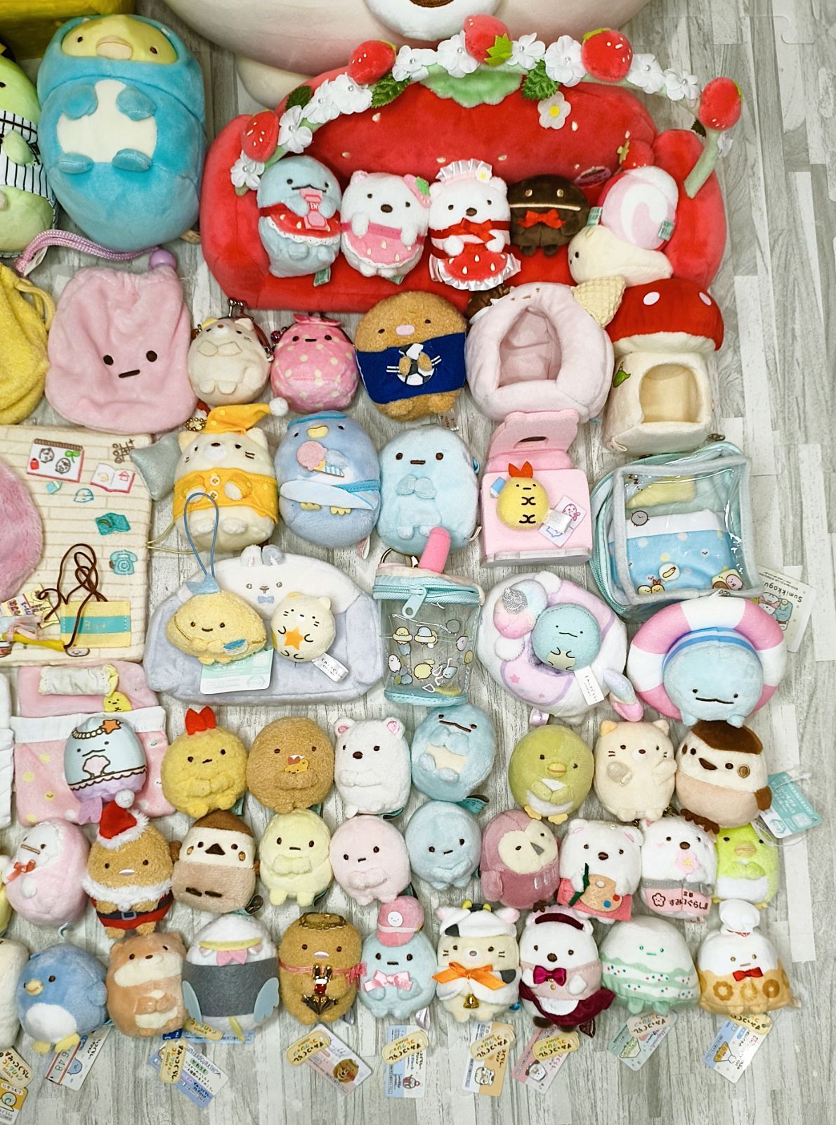 SG081 100体セット すみっコぐらし ぬいぐるみ まとめ売り - メルカリ