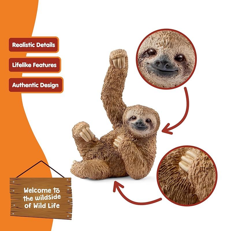 迅速発送】シュライヒ ワイルドライフ ナマケモノ 14793N 0 - メルカリ