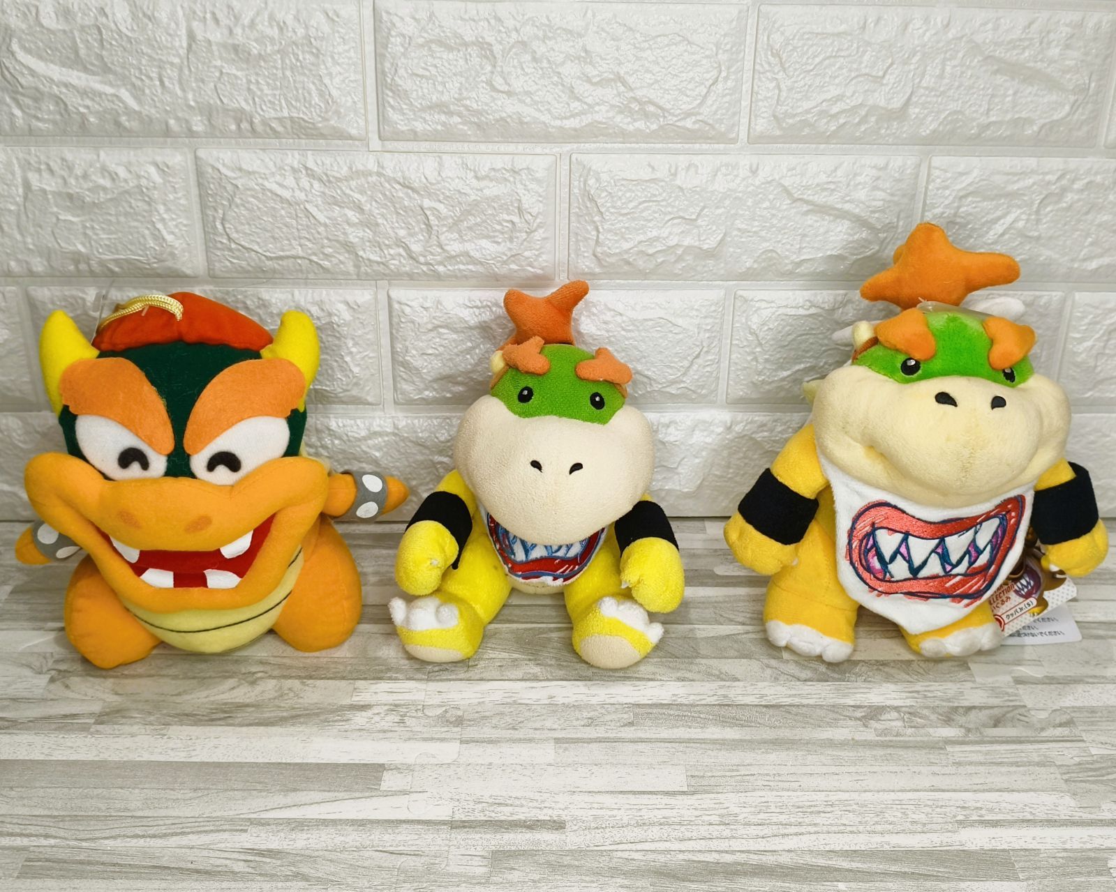 M002 Nintendo スーパーマリオ クッパJr. ヨッシー クッパ ぬいぐるみ