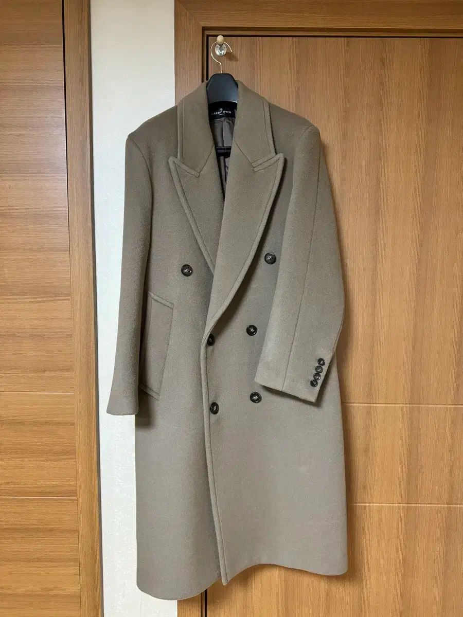 アトリエナイン | キャリオバー ダブル ブレステッド コート ココア M