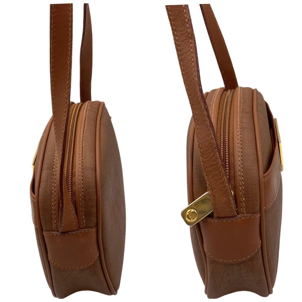 ニナリッチ NINA RICCI ミニ ショルダーバッグ ヴィンテージ ブラウン