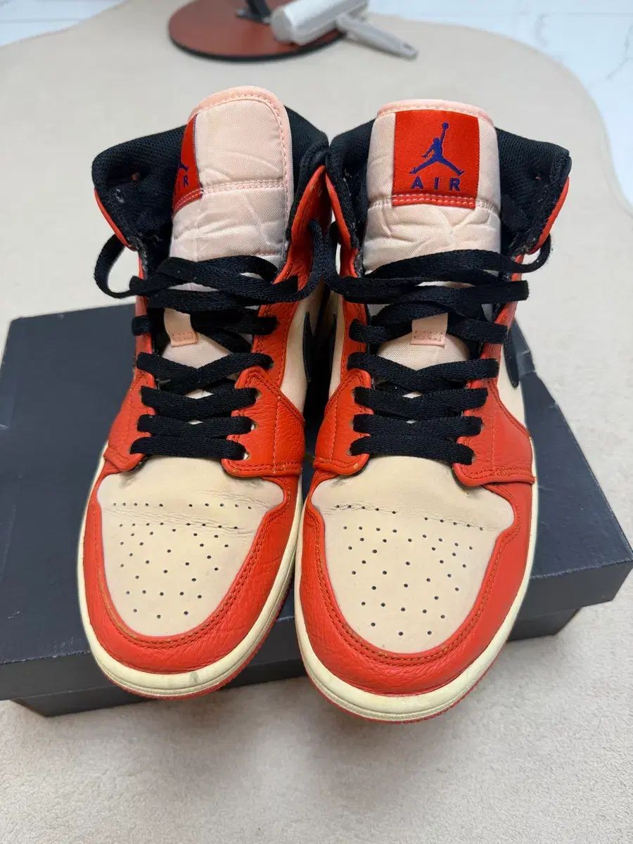 ジョーダン 1 ミッド チーム オレンジ ブラック 265