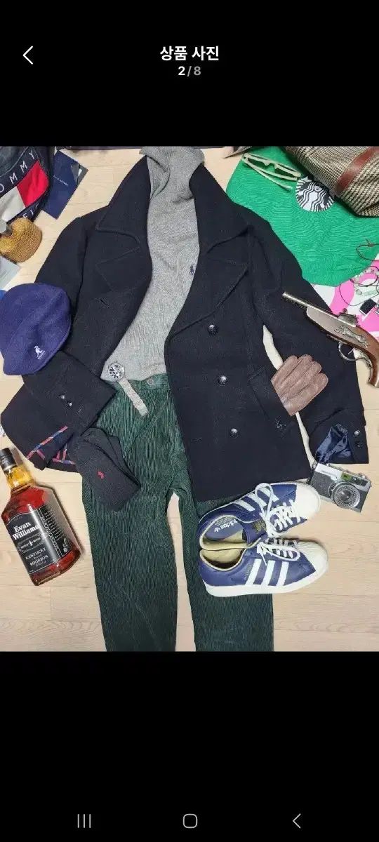 BEAN POLE ビーンポール ブラック Classic ピーコート