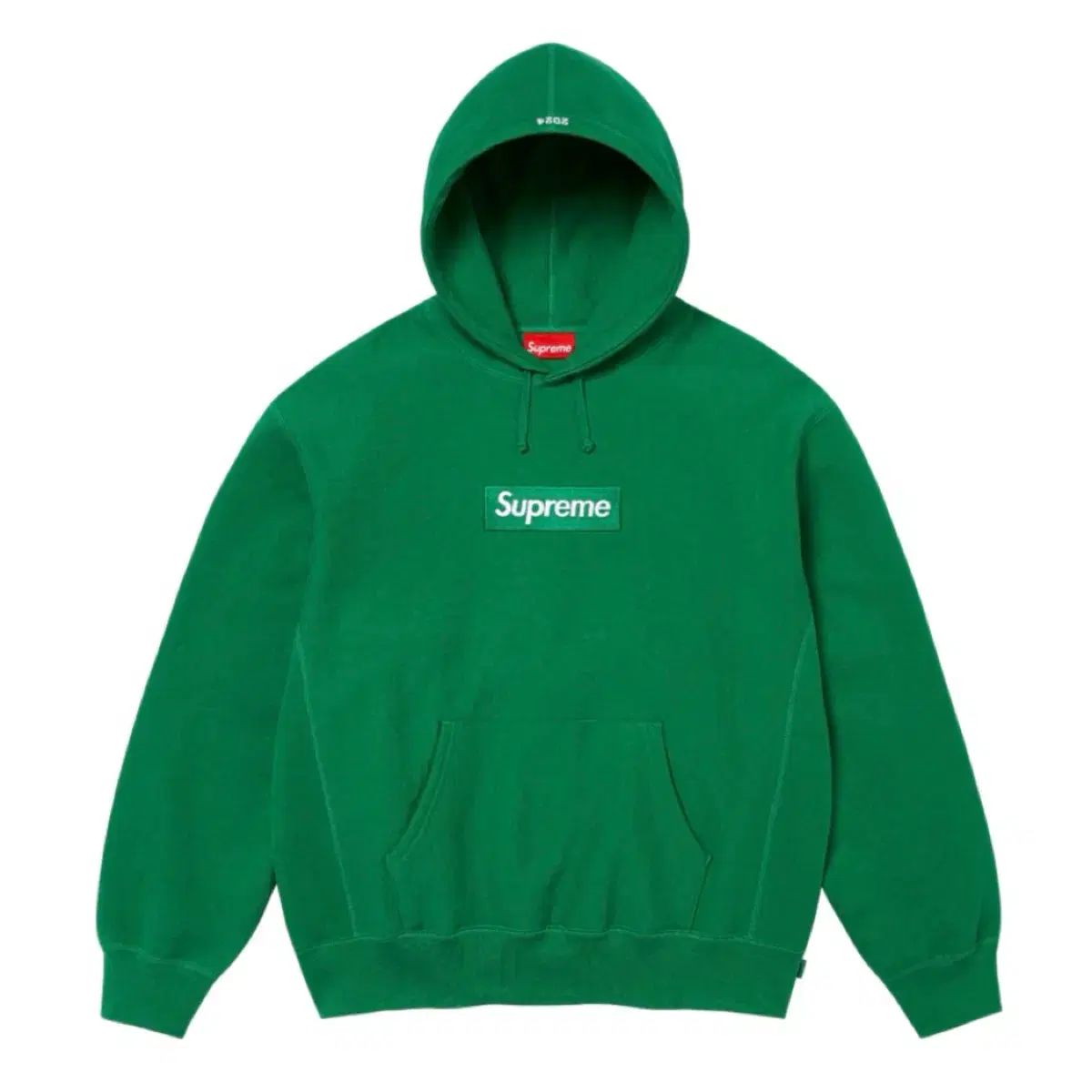 XL シュプリーム ボックスロゴ フード スウェットシャツ グリーン