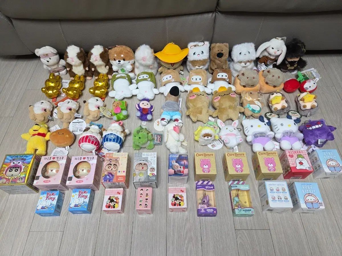 ぬいぐるみキーホルダーぬいぐるみボックスキーホルダーコレクション