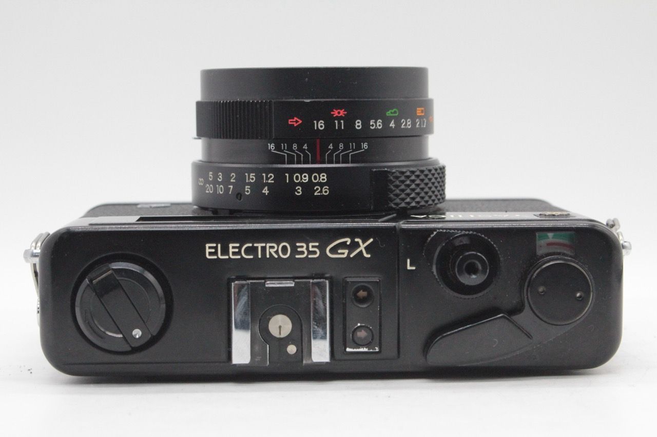 ☆良品☆ヤシカ YASHICA ELECTRO35 GX ブラック レンジファインダー