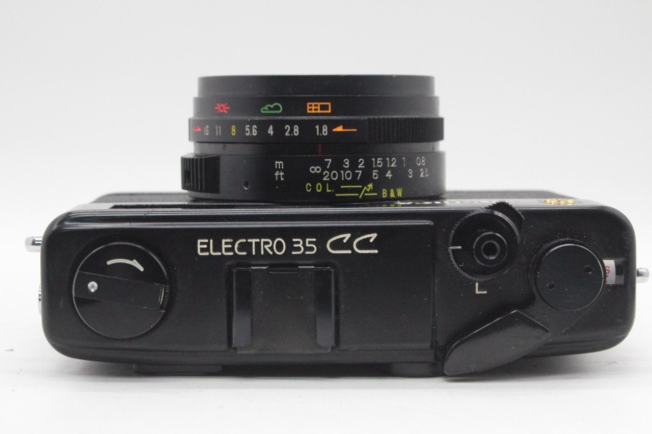 ヤシカ YASHICA ELECTRO 35 CC ブラック レンジファインダー #5124@a