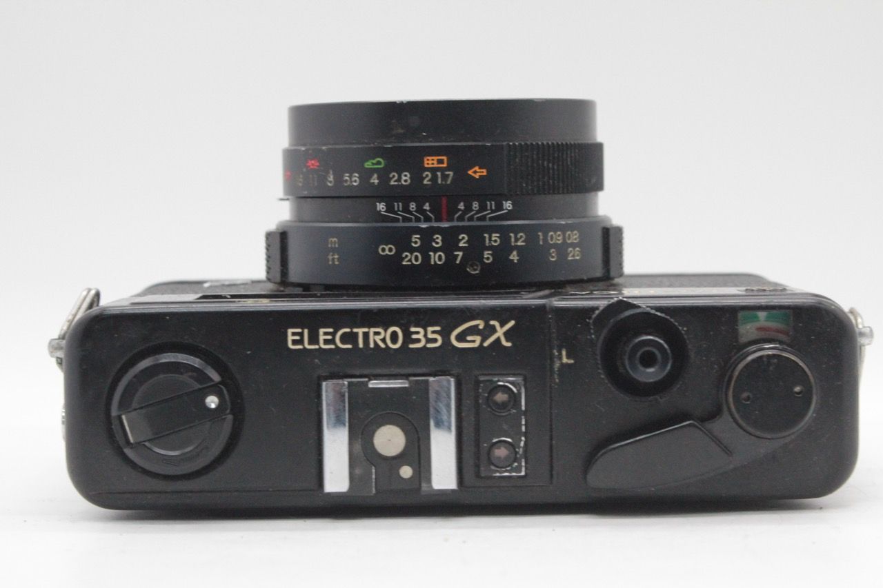 ヤシカ YASHICA ELECTRO35 GX ブラック レンジファインダー #3326@a