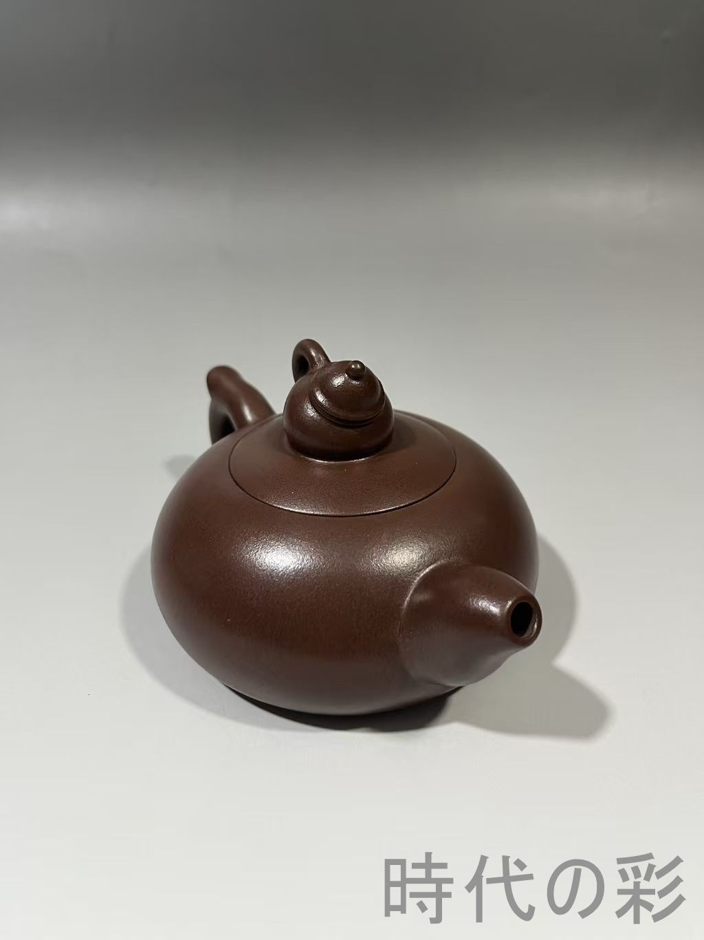 旧蔵 顧景舟 壺中壺】原鉱紫泥 名家紫砂壺 茶器 急須 手作り 宜興 朱泥