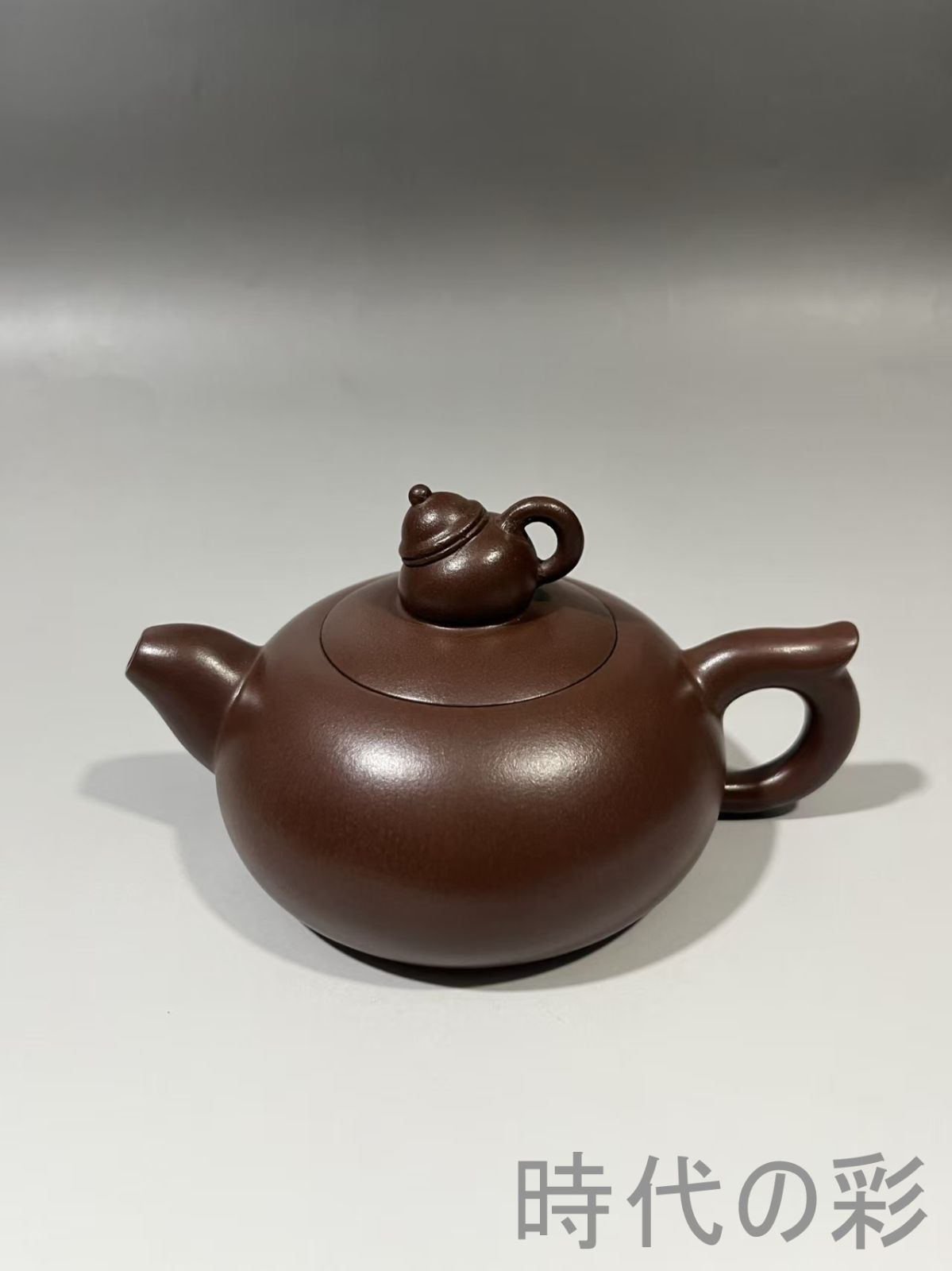 旧蔵 顧景舟 壺中壺】原鉱紫泥 名家紫砂壺 茶器 急須 手作り 宜興 朱泥