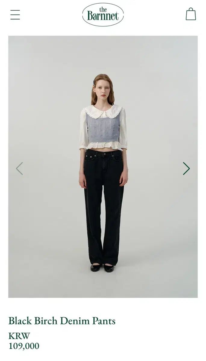 ザ バーネット デニム 新商品 black birch denim