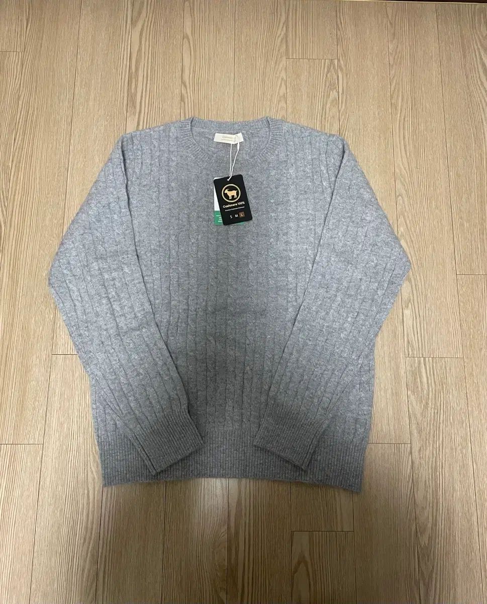 カシミア レディース ケーブル編み ニット