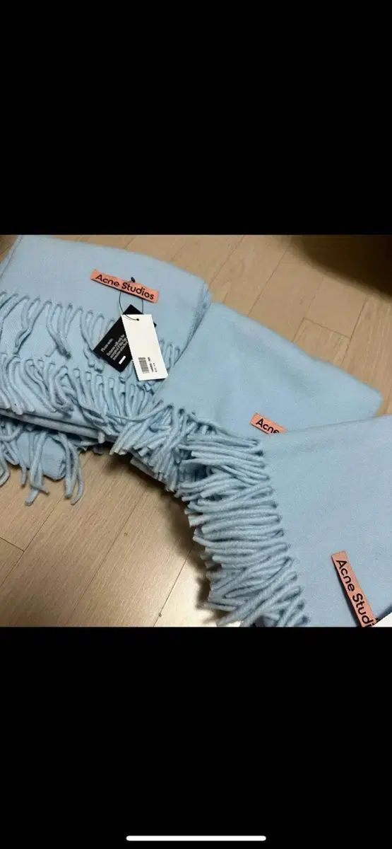 Acne Studios アクネストゥディオズ マフラー スカイブルー