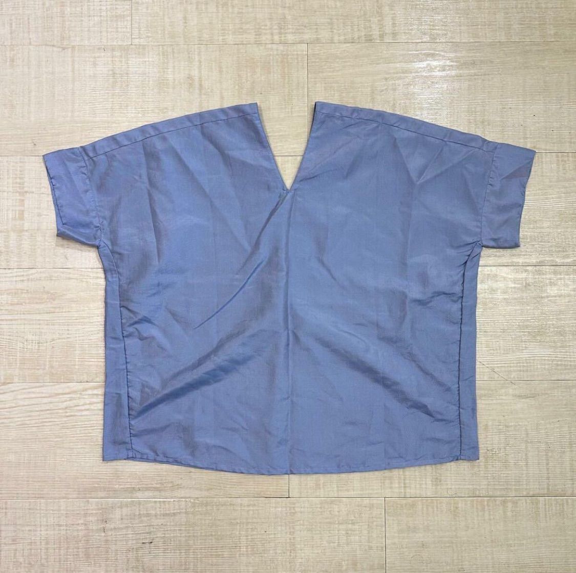 えみおわす シルク 半袖 カレン シャツ カレンシャツ プルオーバー