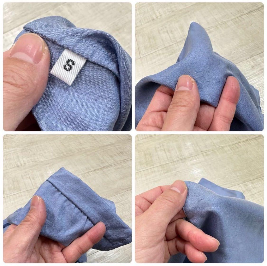 えみおわす シルク 半袖 カレン シャツ カレンシャツ プルオーバー