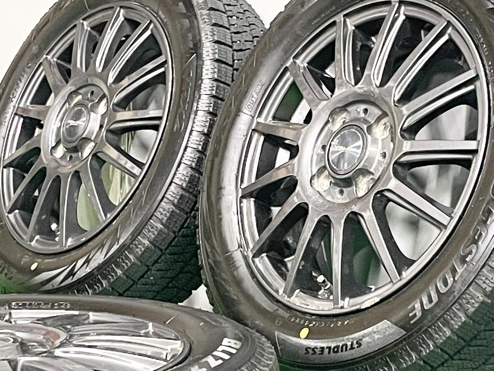 イボ付きバリ溝 VELVA IGOR 14 in 4 5 J 45 PCD 100 ブリザック VRX 2 155 65 R N BOX WGN スペーシア ワゴンR アルト タント ムーヴ