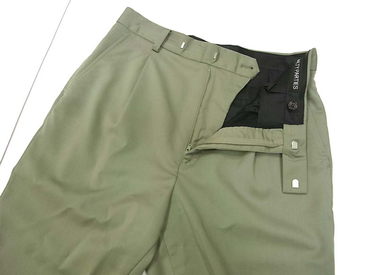 WACKOMARIA DORMEUIL社製 ワンタックウールスラックス S 美品 定価44,000円◇WACKO MARIA ワコマリア 23年モデル DORMEUIL社製