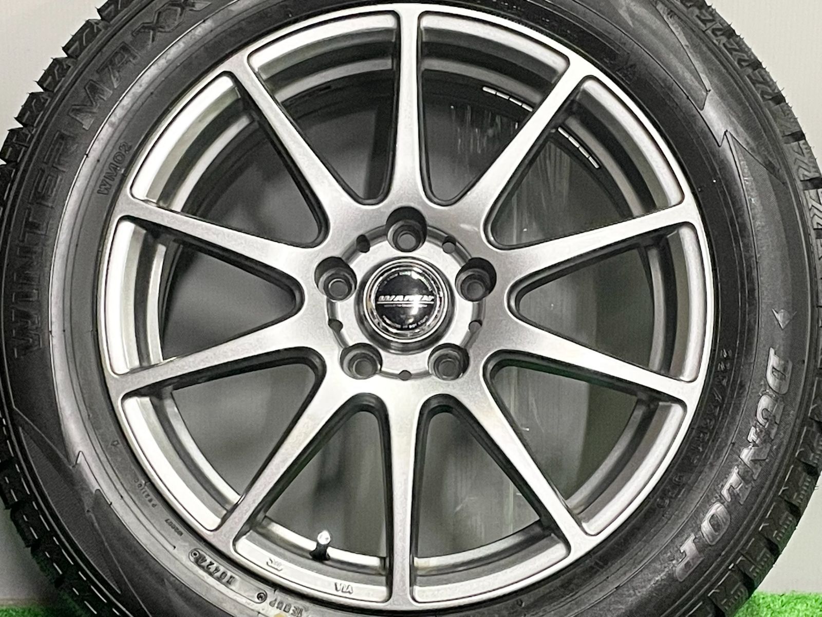 ︎ イボ付きバリ溝 WAREN 17 in 7 J 38 PCD 114 3 ウィンターマックス WM 02 225 55 R アルファード ヴェルファイア C HR ヴェゼル デリカ ホンダ車 エコドライブ
