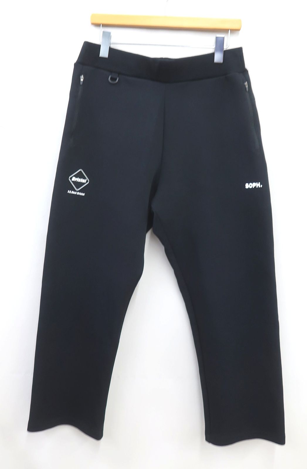 F.C.Real Bristo エフシー ルブリストル FCRB-240042 24 SS TECH SWEAT TEAM FLAT HEM BAGGY PANTS テックスウェット M