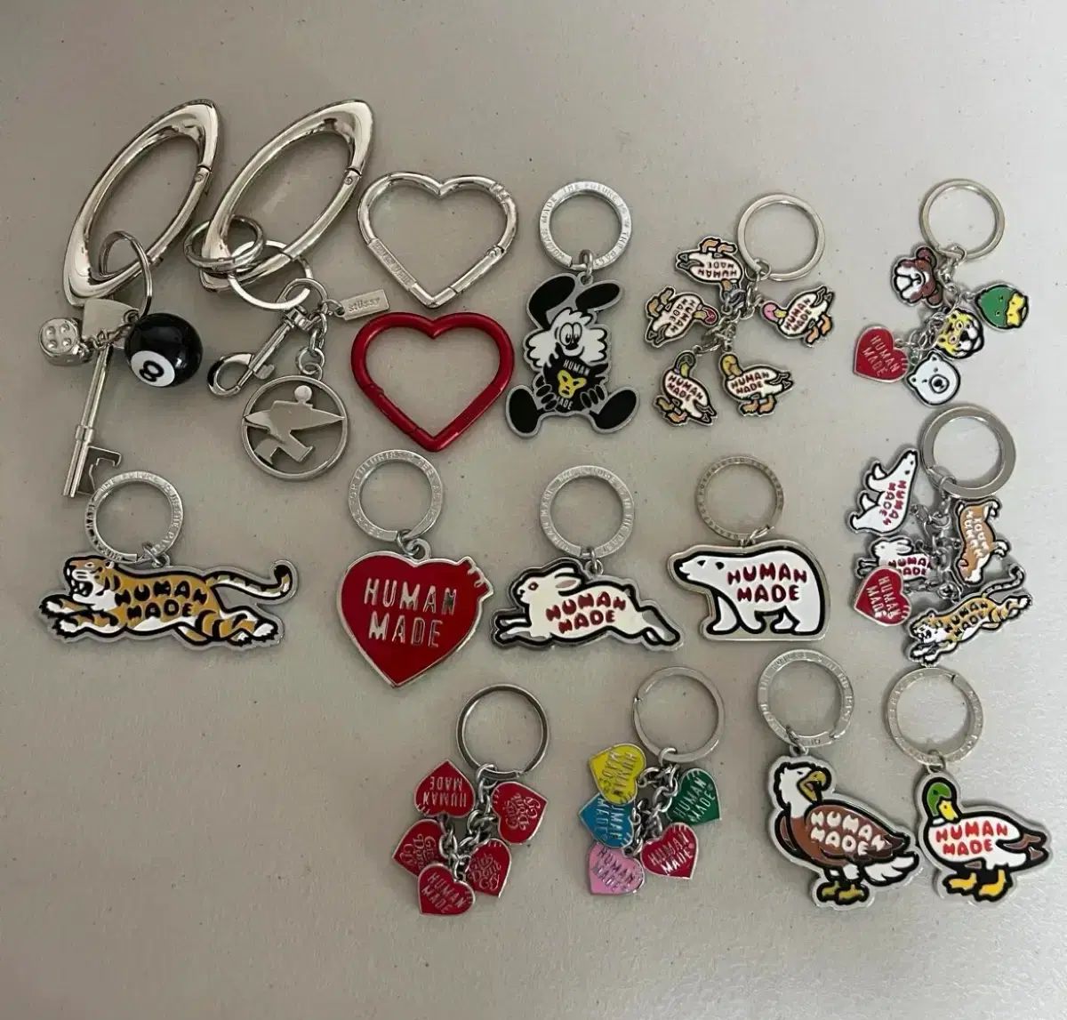 HUMAN MADE(ヒューマンメイド) キーホルダー 全て - メルカリ