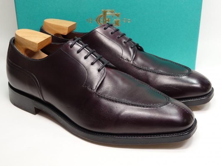 792 1112 上 エドワードグリーン ドーバー ナイトシェード カーフ 9.5 F 606