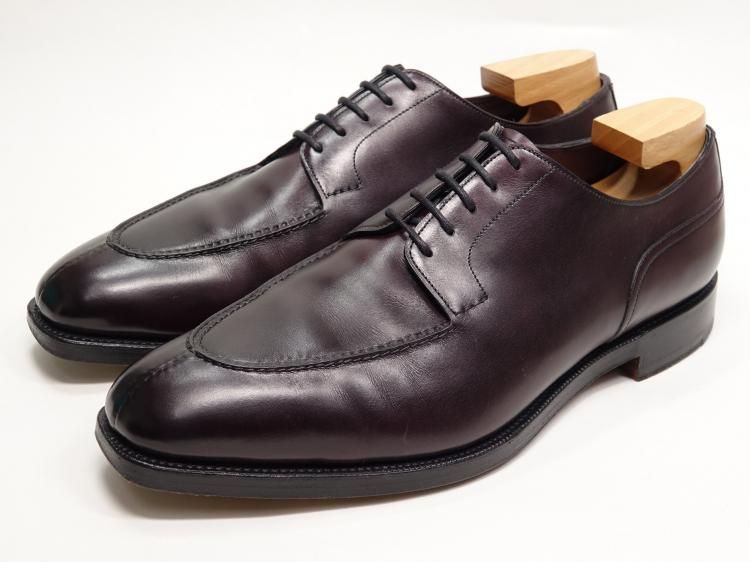  792 1112 上 エドワードグリーン ドーバー ナイトシェード カーフ 9 5 F 606 ドレス ビジネスシューズ ブーツ 革靴