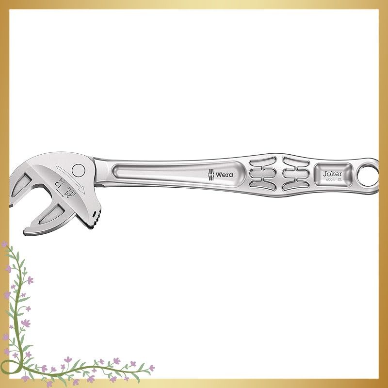 WERA ヴェラ モンキーレンチ ラチェット式クイックスパナ 口幅19－24 mm 全長256 020104