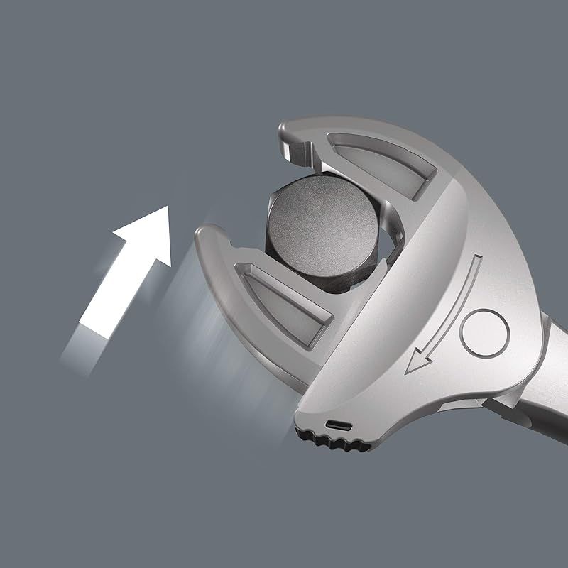 WERA ヴェラ モンキーレンチ ラチェット式クイックスパナ 口幅19－24 mm 全長256 020104