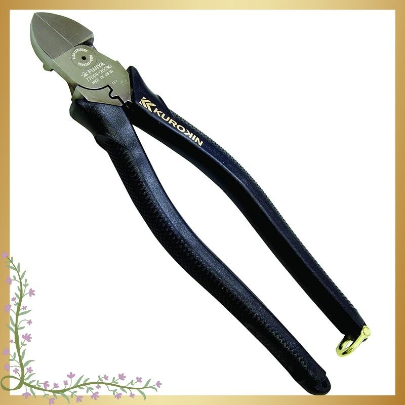 【迅速発送】フジ矢(Fujiya) 電工名人偏芯薄刃ニッパ 7700N-200BG 200mm 黒金 偏芯機構 VA/VVF線 ラクラク切断 1 4,485円