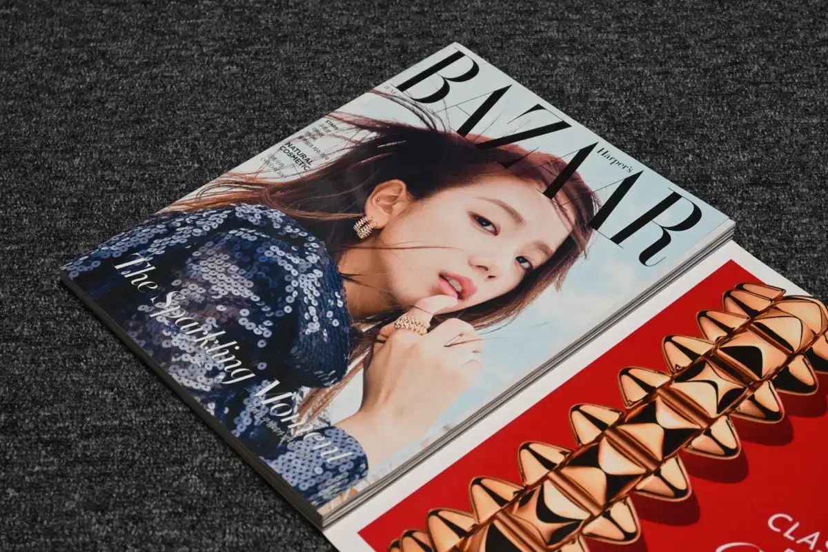 2025，新作 (韓国国内雑誌) Harper's BAZAAR Korea A型 2019 6 ジス(JISOO) COVER その他