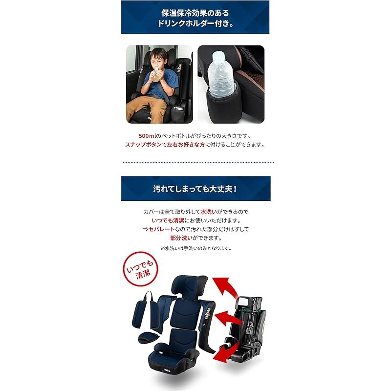 ジュニアシート 長く使える