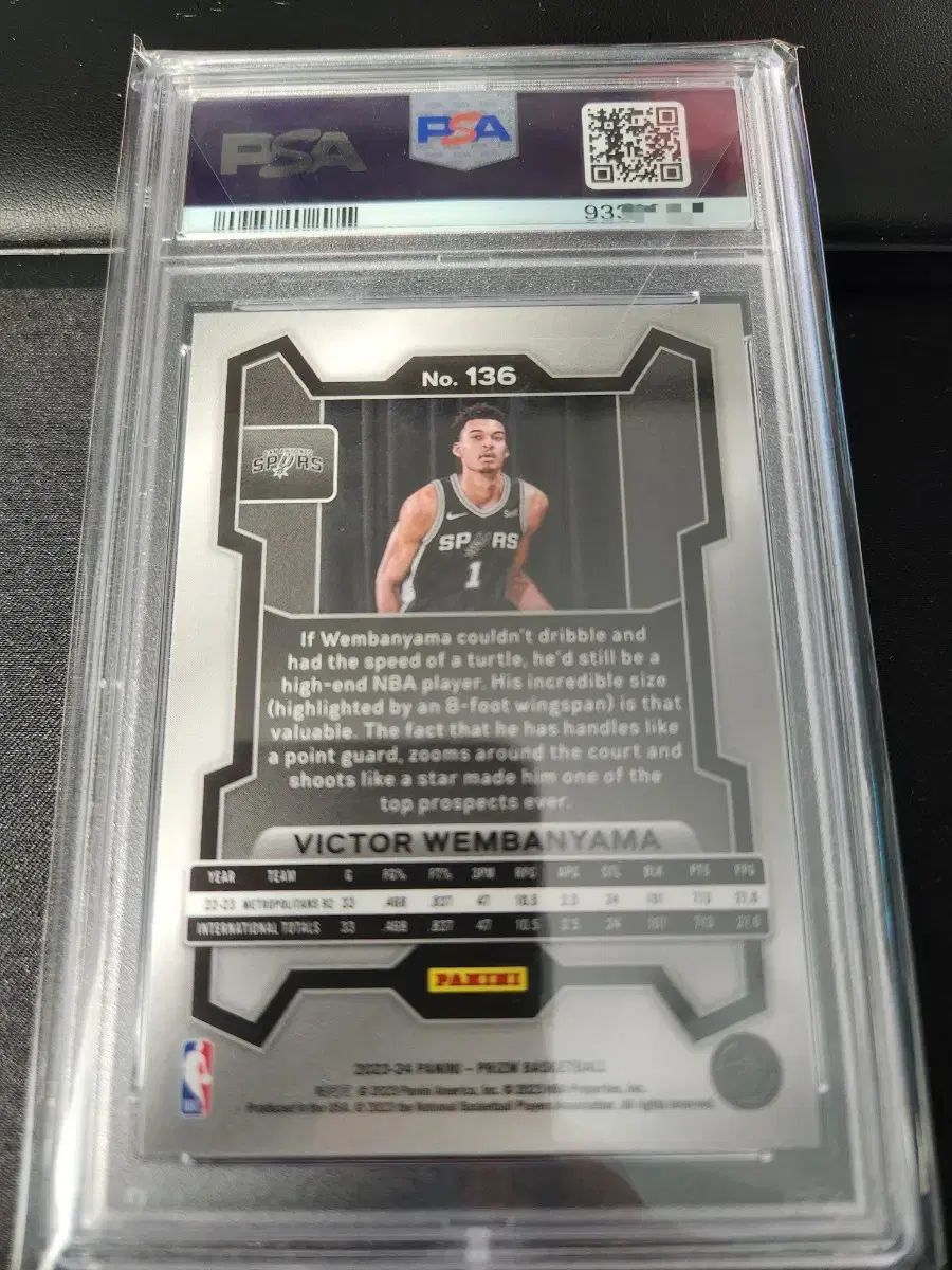 2025 プリズム ウェンバンヤマ PSA 10 バスケット カード