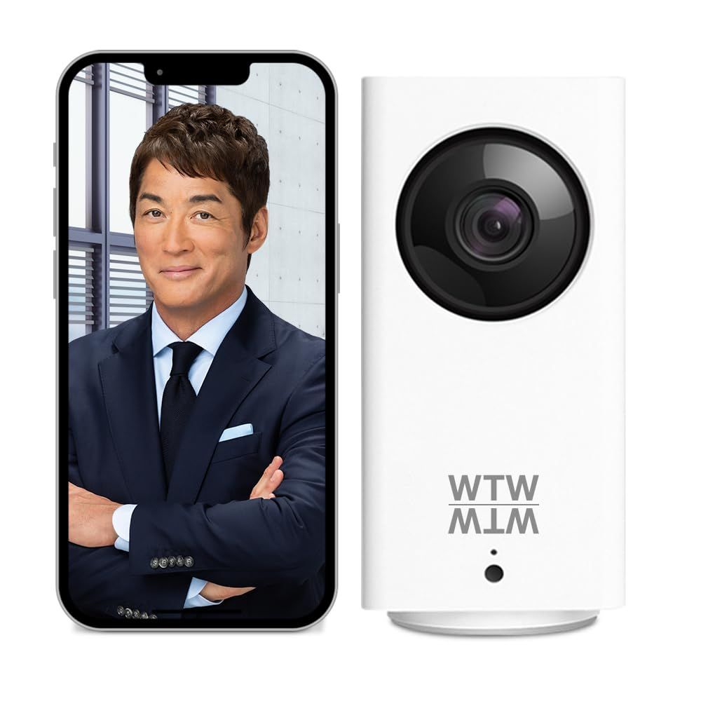 WTW 塚本無線 みてるちゃん 簡単設置 温度計測 湿度計測 300万画素 見守り 赤ちゃん ベビー 自動追跡 Wi Fi ホームカメラ スマホ 監視 夜間監視 赤外線 赤く光らない 双方向通話 日本語アプリ ワイヤレスカメラ ペット ネットワークカメラ