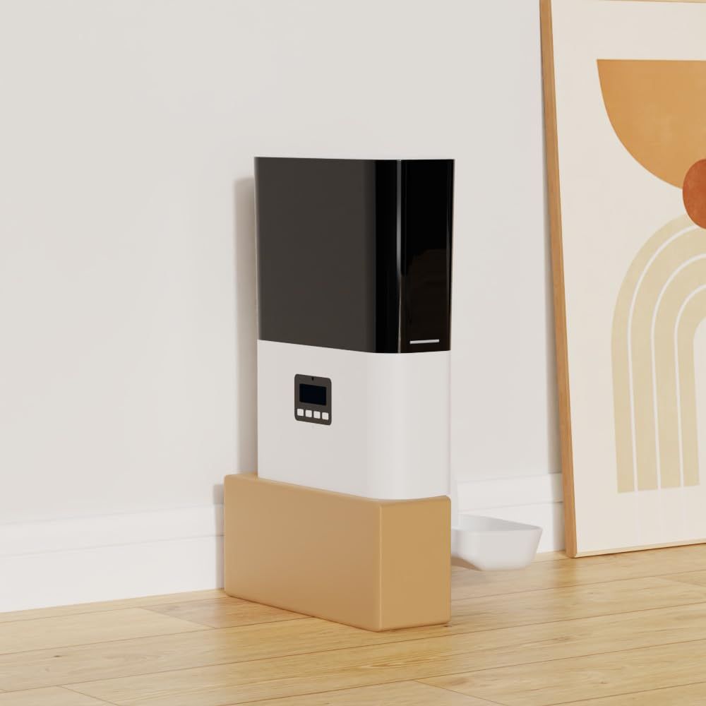 自動給餌器 ペット給餌器 自動 猫 犬 ケージ取付タイプ タイマー式 定時定量 餌やり機 2 3 L大容量 1日4回設定 WAY給電 小型犬 猫用 手動給餌対応 お手入れ簡単