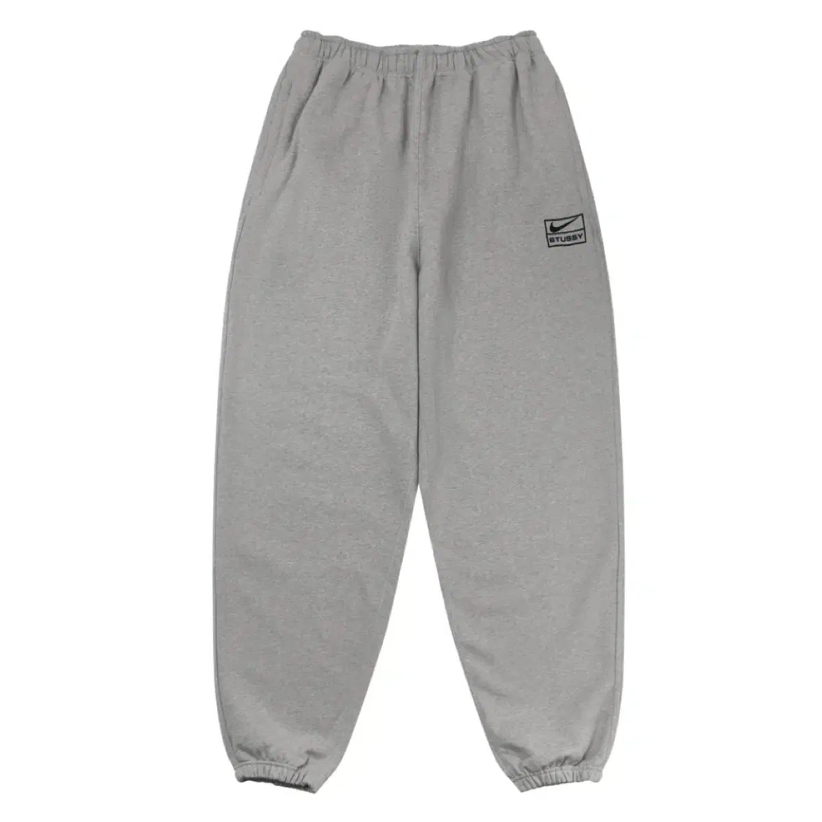 S ナイキ ステューシー フリース パンツ グレー ヘザー
