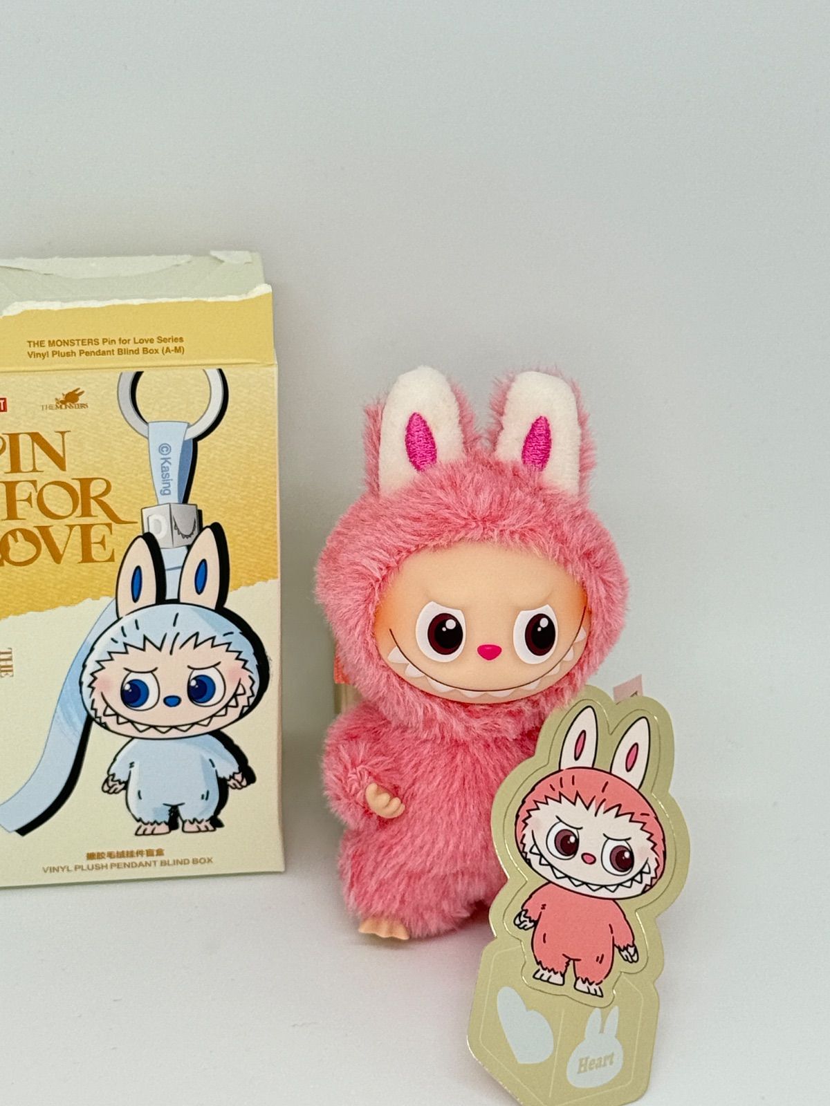 ラブブ（Labubu） PIN FOR LOVE Series secret【♡】 POP MART 開封