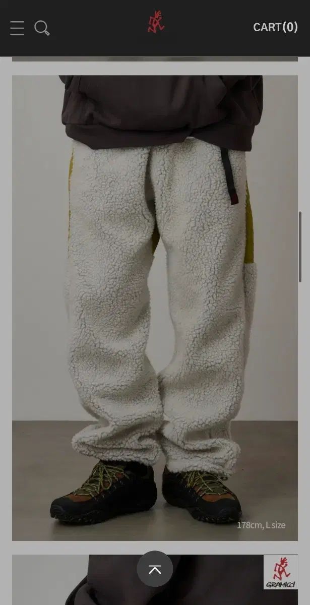 グラミチ シェルパ パンツ Lサイズ