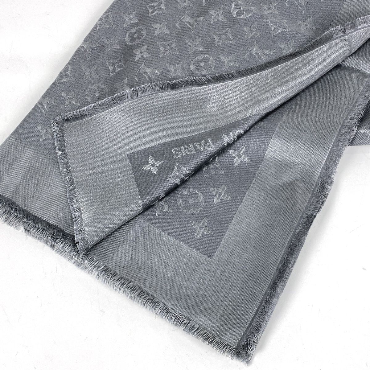 ルイ・ヴィトン Louis Vuitton ショール モノグラム シャイン ストール