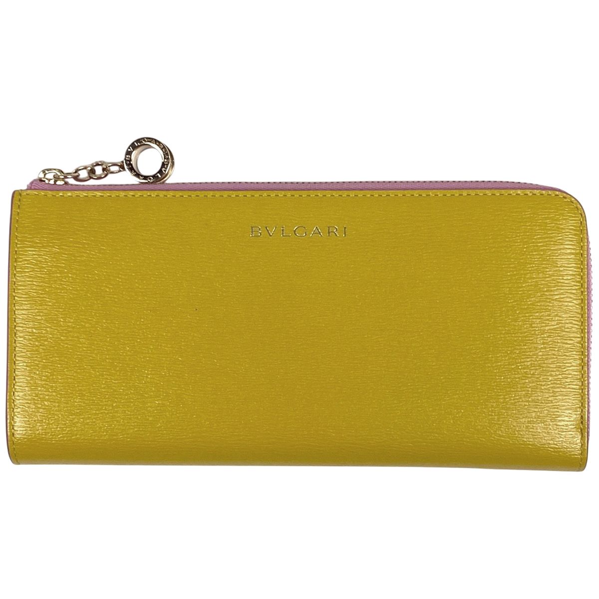 ブルガリ BVLGARI ロゴ 長財布 L字ファスナー ビーゼロワン バイカラー
