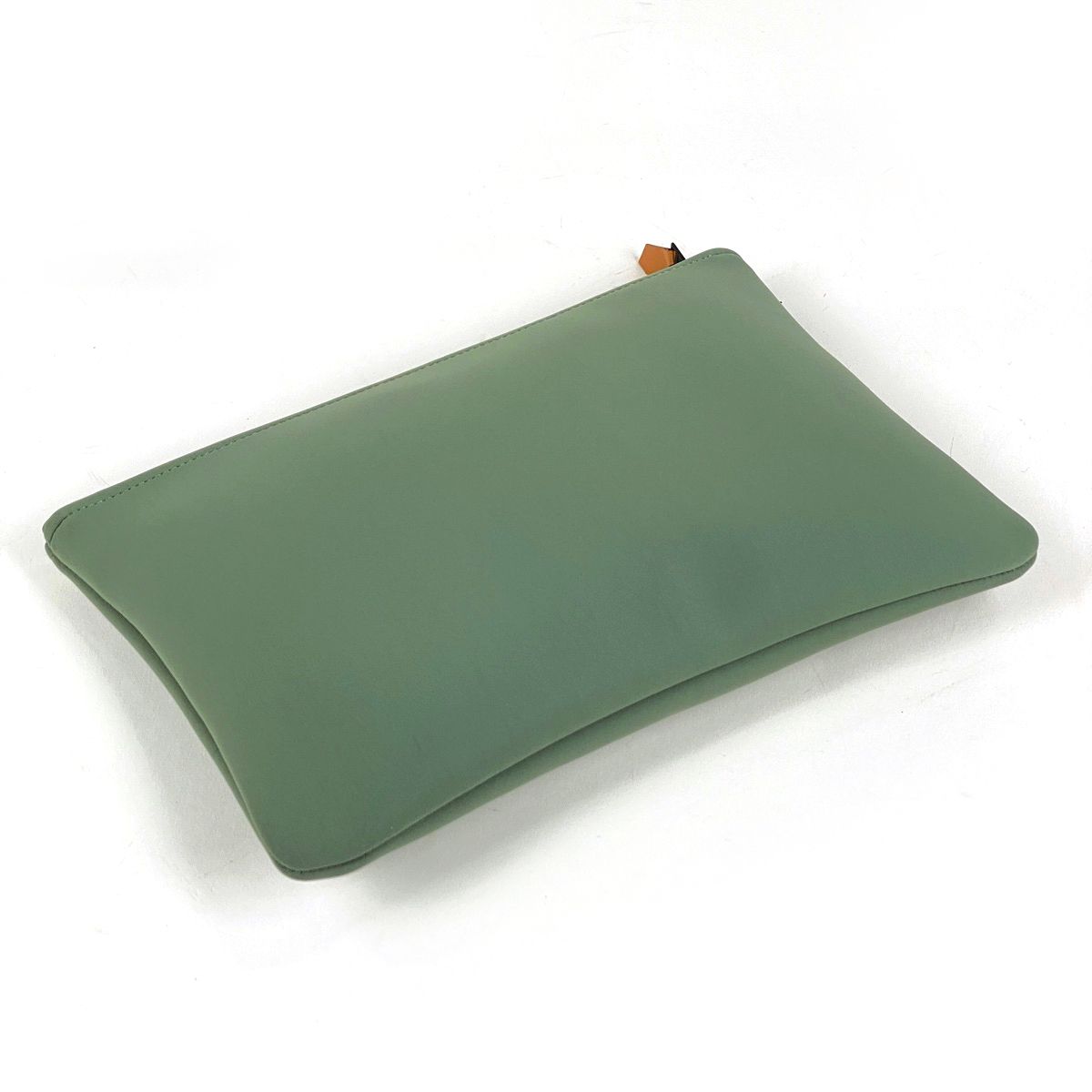 エルメス HERMES ネオバン タラサ MM クラッチバッグ 化粧ポーチ ナイロン グリーン レディース