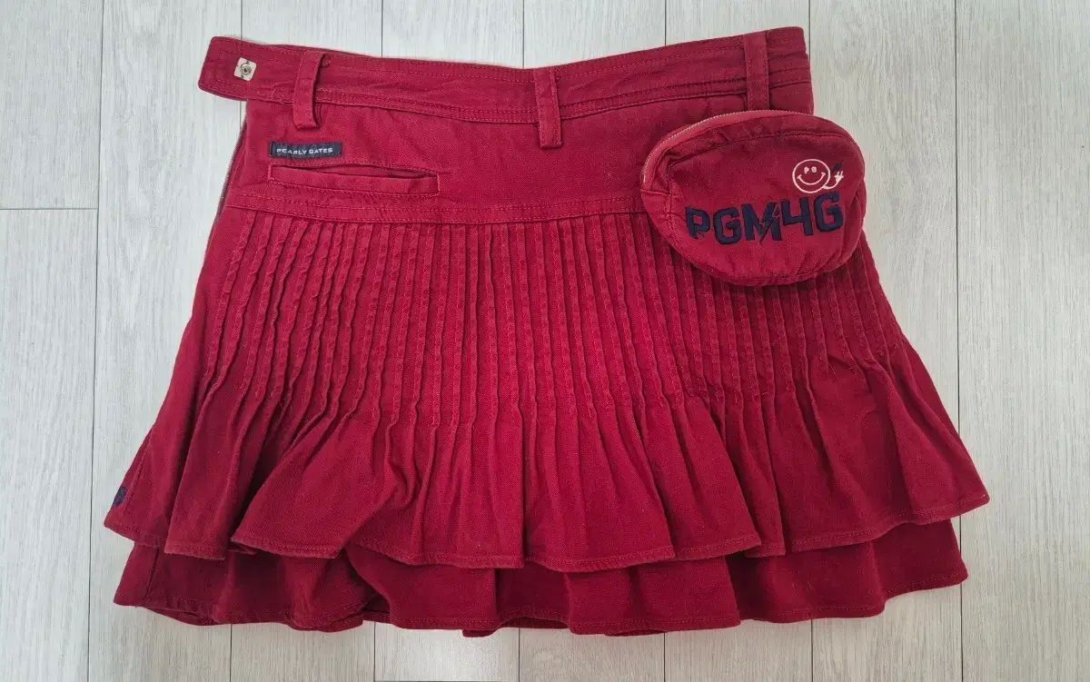パーリーゲイツ 冬ゴルフスカート1