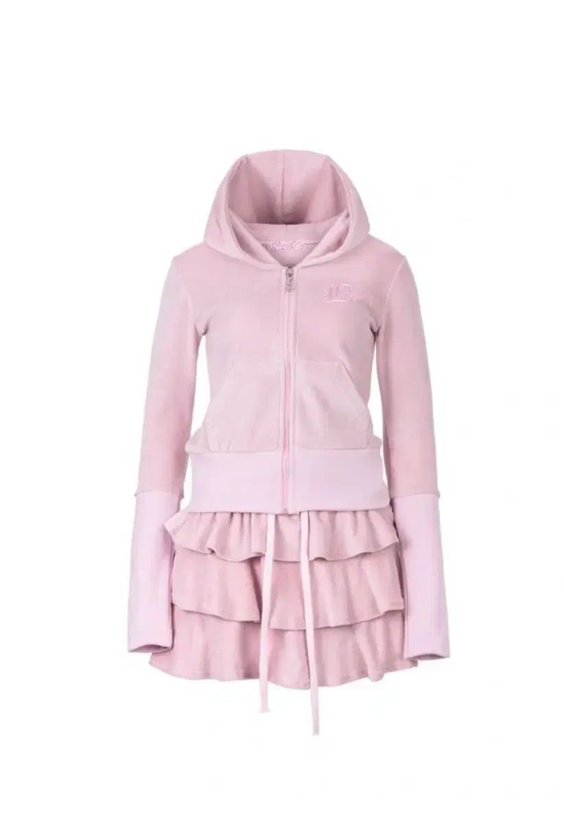 Babymetalclub コットン CANDY ベロア セットアップ ベビーピンク