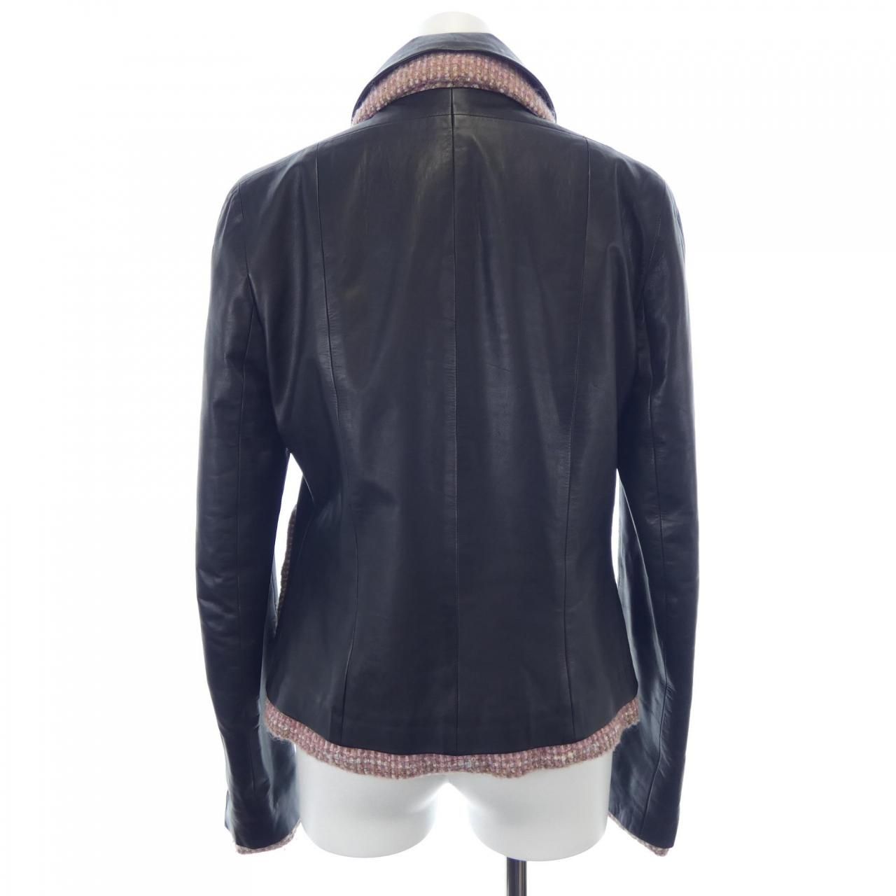 ヴィンテージ シャネル CHANEL 03 A レザージャケット