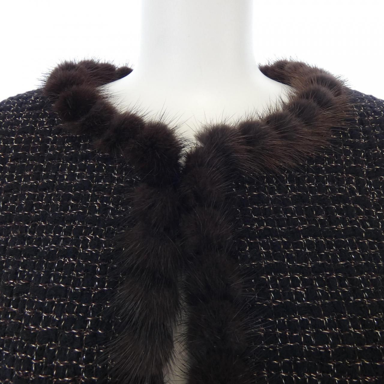 ヴィンテージ シャネル CHANEL 03 A ノーカラージャケット アクセント服 その他 