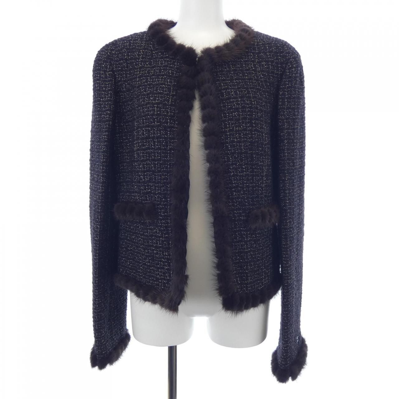 ヴィンテージ シャネル CHANEL 03 A ノーカラージャケット