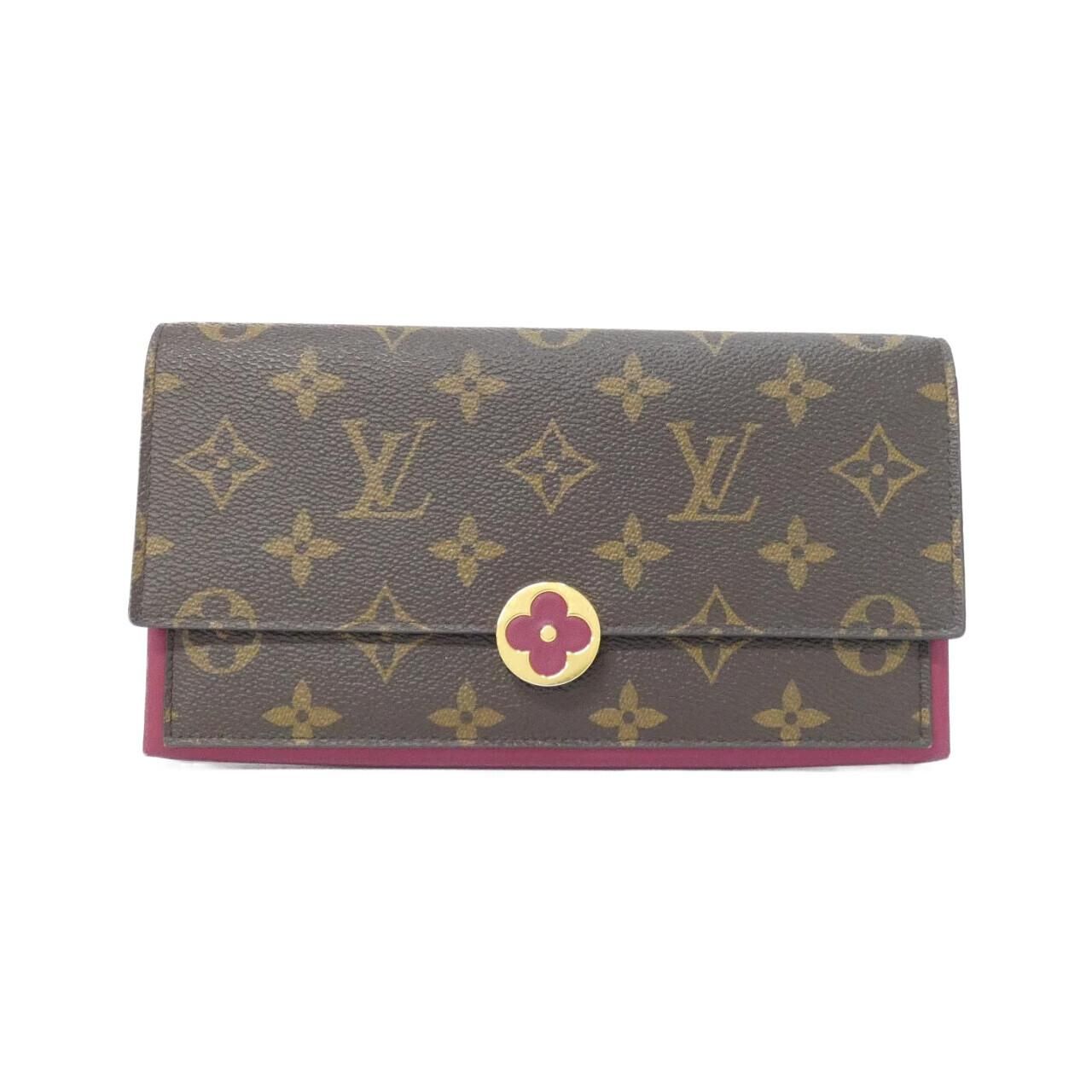 ルイヴィトン モノグラム ポルトフォイユ フロール M 64585 財布