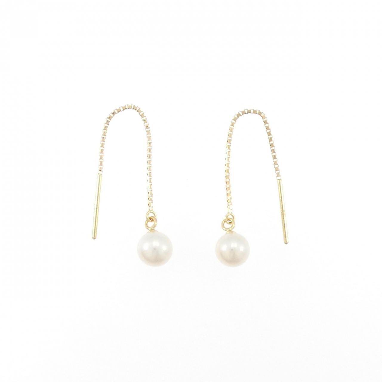 タサキ アコヤパール ピアス 5.2 mm